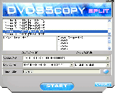 Screenshot of Dvd95Copy Split