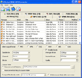 Screenshot of Efficient WMA MP3 Converter