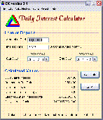Screenshot of Daily Interest Calculator