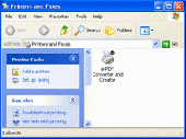 e-PDF Converter and Creator Printer Screenshot