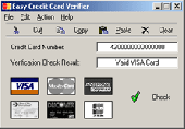 Screenshot of Easy Credit Card Verifier
