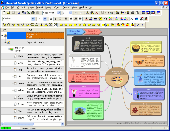 Screenshot of InfoRapid KnowledgeMap