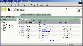 Screenshot of Infotrove