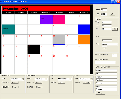 Screenshot of Calendar ActiveX Control SDK