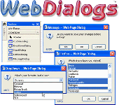 Screenshot of CyberSpire WebDialogs