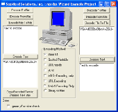 Screenshot of Encoder Wizard ActiveX