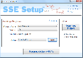 SSE Setup Screenshot