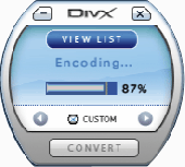 Screenshot of DivX for Mac (incl DivX Player)