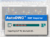 Screenshot of DWF to DWG Converter Pro