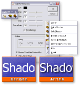 Screenshot of pptXTREME SoftShadow for PowerPoint