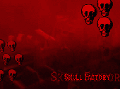 Skull Factory Halloween Wallpaper Screenshot