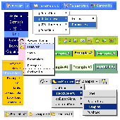 Apycom Java Menus and Buttons Screenshot