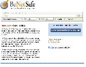 BeNetSafe Free Search ToolBar Screenshot
