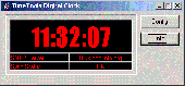 Digital Wall Clock Screenshot
