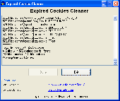Expired Cookies Cleaner Screenshot