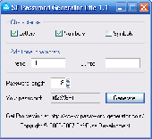 SF Password Generator Lite Screenshot