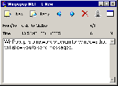 Winpopup NET messenger Screenshot
