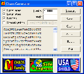 CHAOS Generator Screenshot
