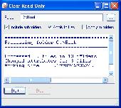 Screenshot of Clear Read-Only