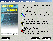 Screenshot of Fresh Start Professional Edition
