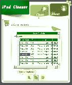 IPOD Cleaner Screenshot