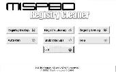 Screenshot of MISPBO Free Registry Cleaner