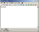 Screenshot of NotePad SX