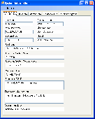 Personal Computer System Information Screenshot