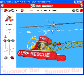 Screenshot of 3D Kit Builder (Rescue Helicopter)