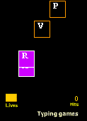Screenshot of ABC Typing lesson 01