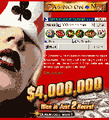 Screenshot of Casino On Net $200 Free!