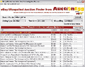 Auction Misspeller Software Screenshot