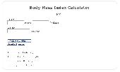 Weight Loss Calculator Screenshot