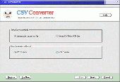 ACT-CSV Converter Screenshot
