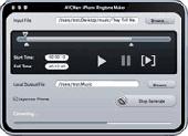 Screenshot of AVCWare iPhone Ringtone Maker for Mac