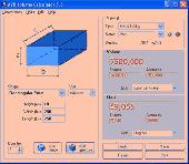 Screenshot of AVD Volume Calculator