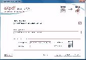 Screenshot of AXPDF Excel to PDF Converter