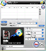 Screenshot of Abdio WMV Video Converter