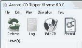 Screenshot of Accord CD Ripper Standard