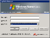 Account Reset Console Screenshot