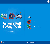 Screenshot of Acronis Full Safety Pack