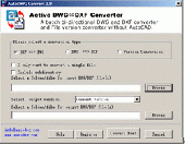 Active DWG DXF Converter Screenshot