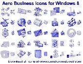 Aero Business Icons for Windows 8 Screenshot