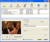 Screenshot of AimOne Audio/Video to MP3/WAV Converter