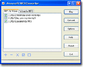 Anewsoft MP3 Converter Screenshot