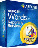 Screenshot of Aspose.Words for Reporting Services
