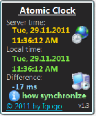 Atomic Clock Screenshot
