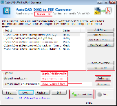 Screenshot of AutoCAD DWG to PDF Converter 2011
