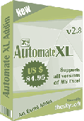 Screenshot of Automate Excel