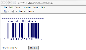 Screenshot of BarCodeWiz Barcode Control for ASP.NET